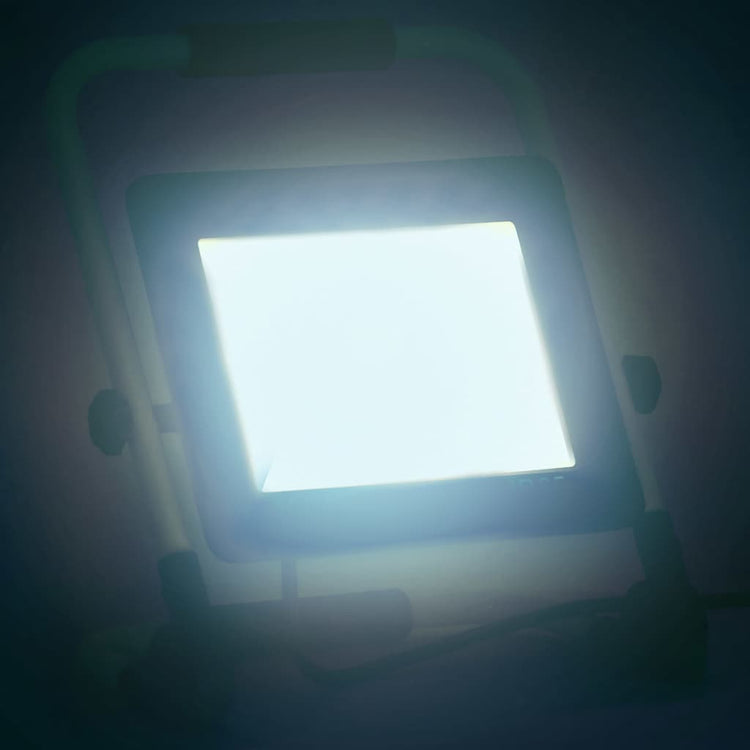 VidaXL Strahler mit Griff LED 100W kaltweiß