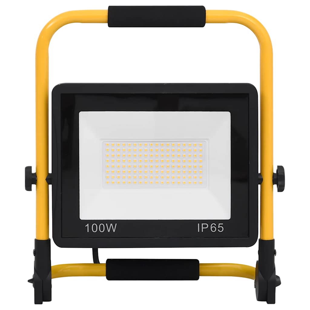 VidaXL Strahler mit Griff LED 100W kaltweiß