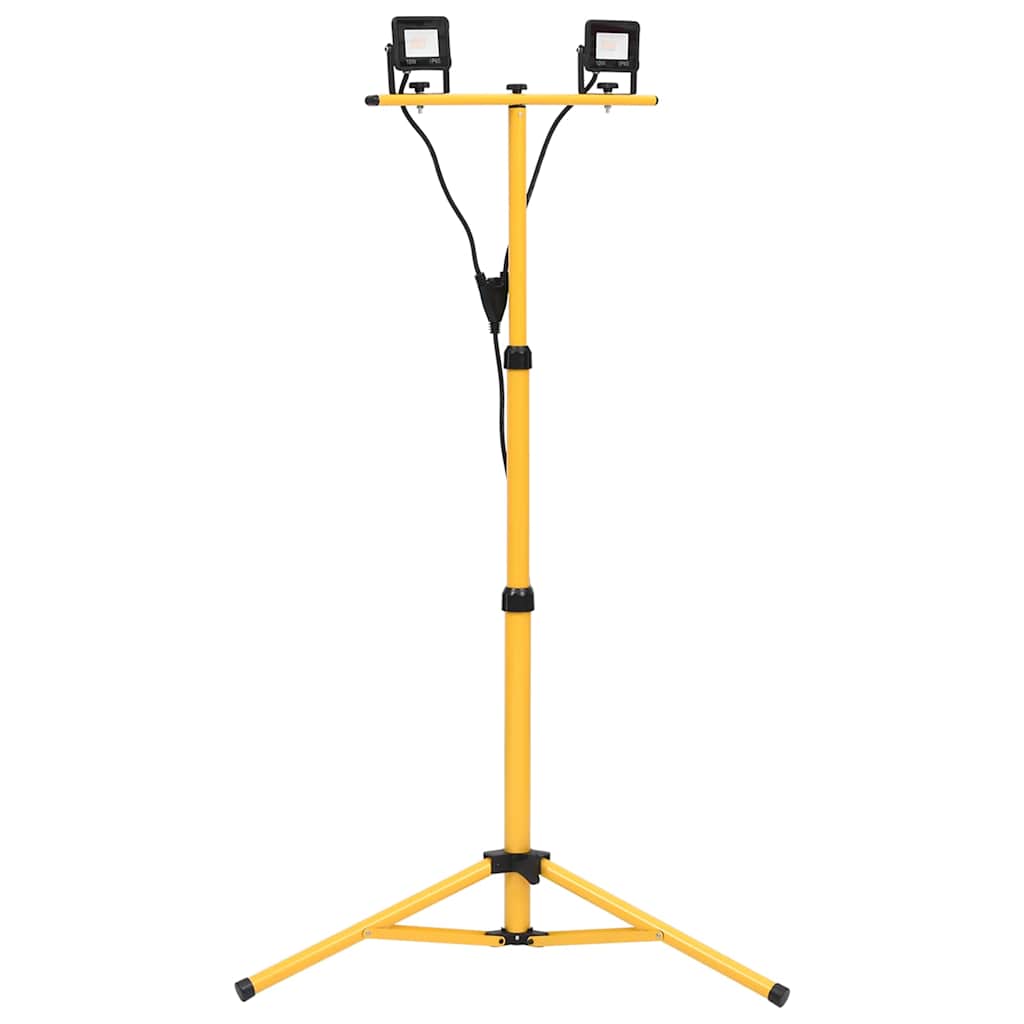 Vidaxl Spotlight mit Stativ -LED 2x10 W Kalt weiß