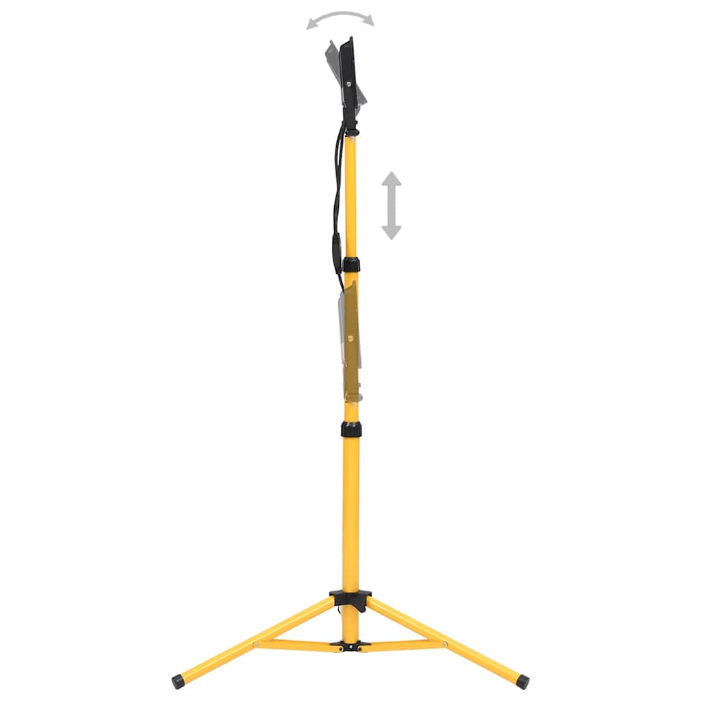 VidaXL Strahler mit Stativ LED 2x50W kaltweiß