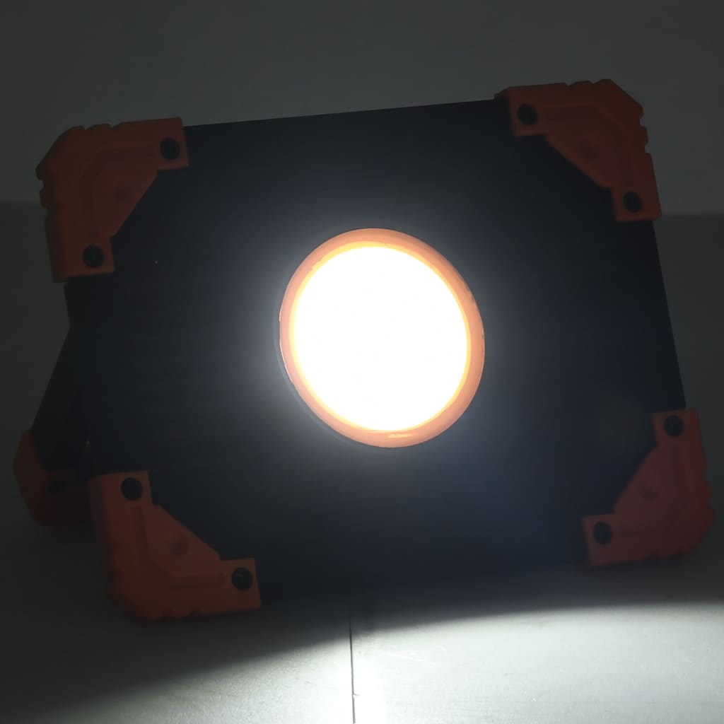 Vidaxl Spotlight tragbare LED 10 W Kalt weiß