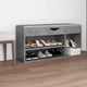 Vidaxl Schuhbank mit Kissen 104x30x49 cm verarbeiteter Holzbetonpreis