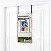Vidaxl -Türspiegel 30x60 cm Glas und Aluminium Gold gefärbt