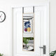 VIDAXL -Tür Spiegel 30x100 cm Glas und Aluminium Gold gefärbt