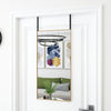 Vidaxl -Türspiegel 40x80 cm Glas und Aluminium Gold gefärbt