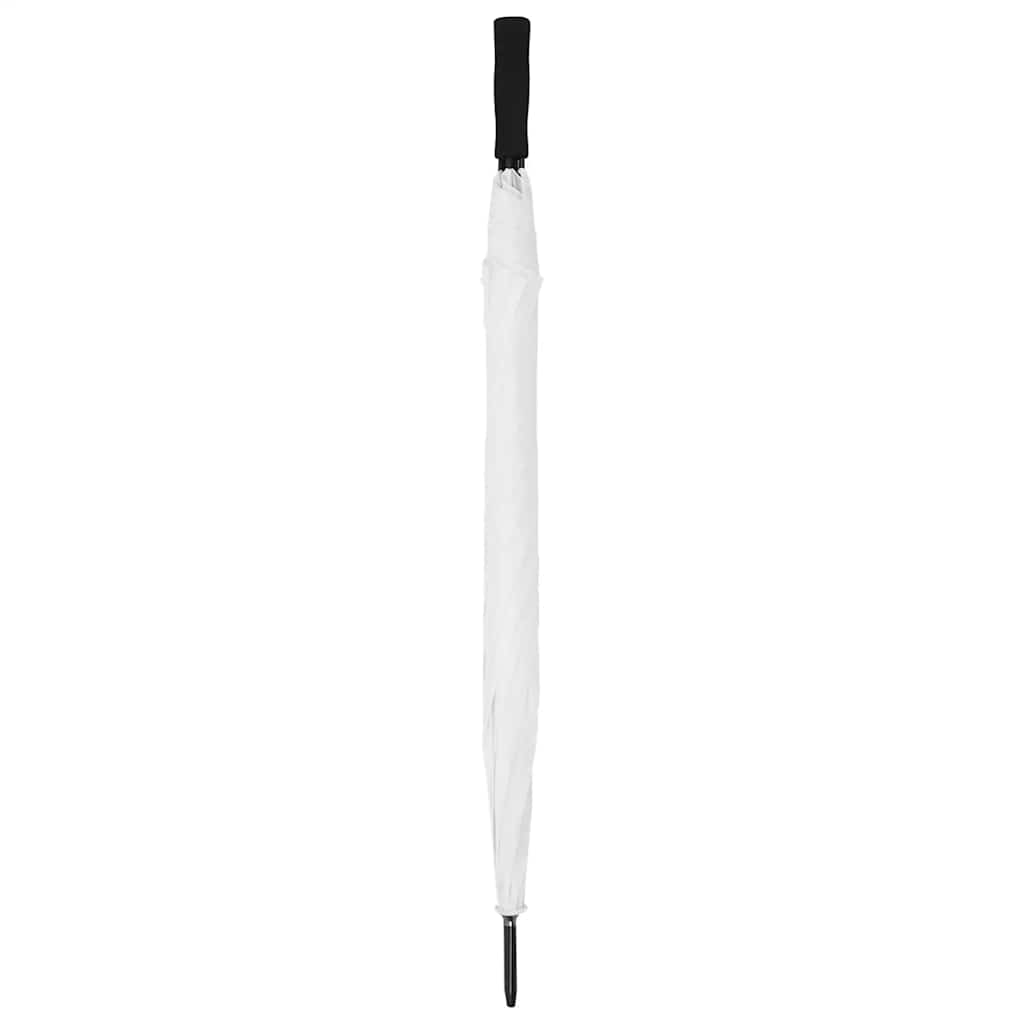 Vidaxl Regenschirm 130 cm Weiß