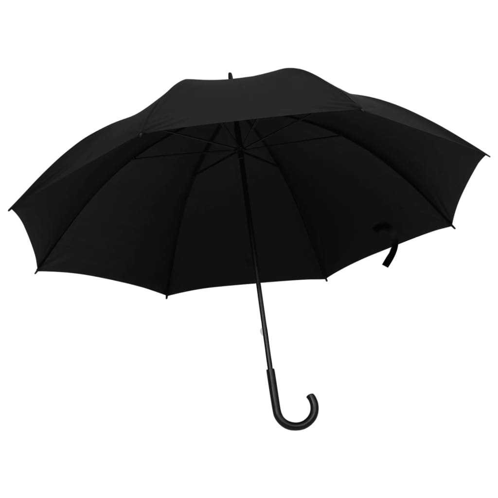 Vidaxl Regenschirm 130 cm schwarz