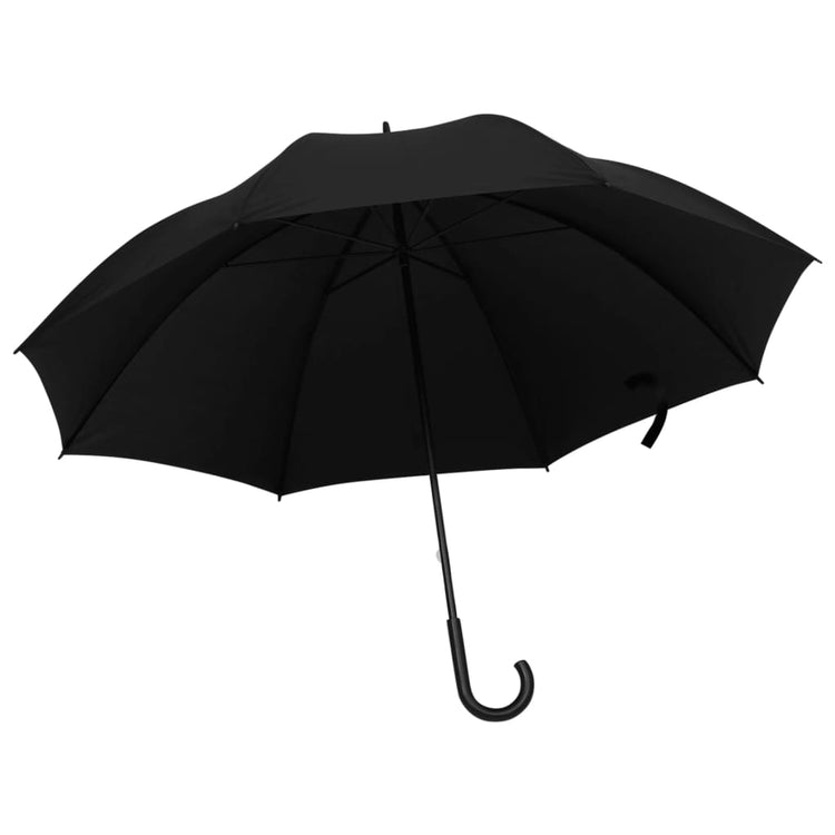 Vidaxl Regenschirm 130 cm schwarz
