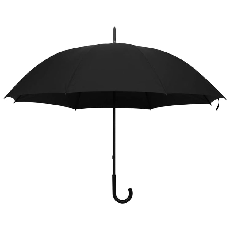 Vidaxl Regenschirm 130 cm schwarz