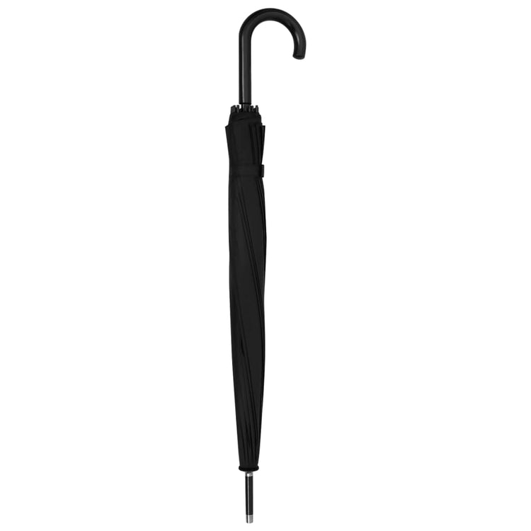 Vidaxl Regenschirm automatisch 105 cm schwarz