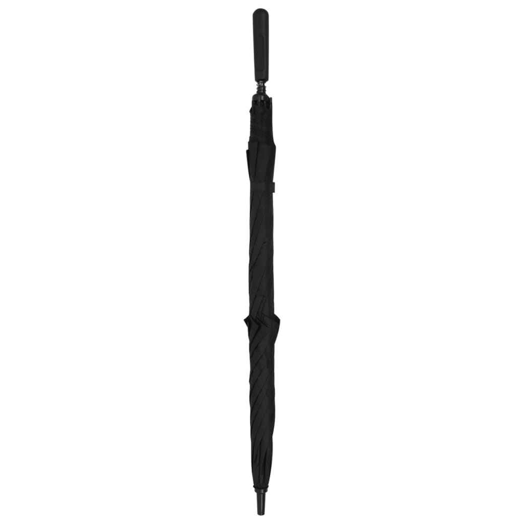 Vidaxl Regenschirm 130 cm schwarz