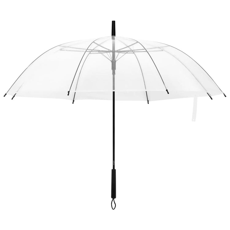 Vidaxl Regenschirm 107 cm transparent