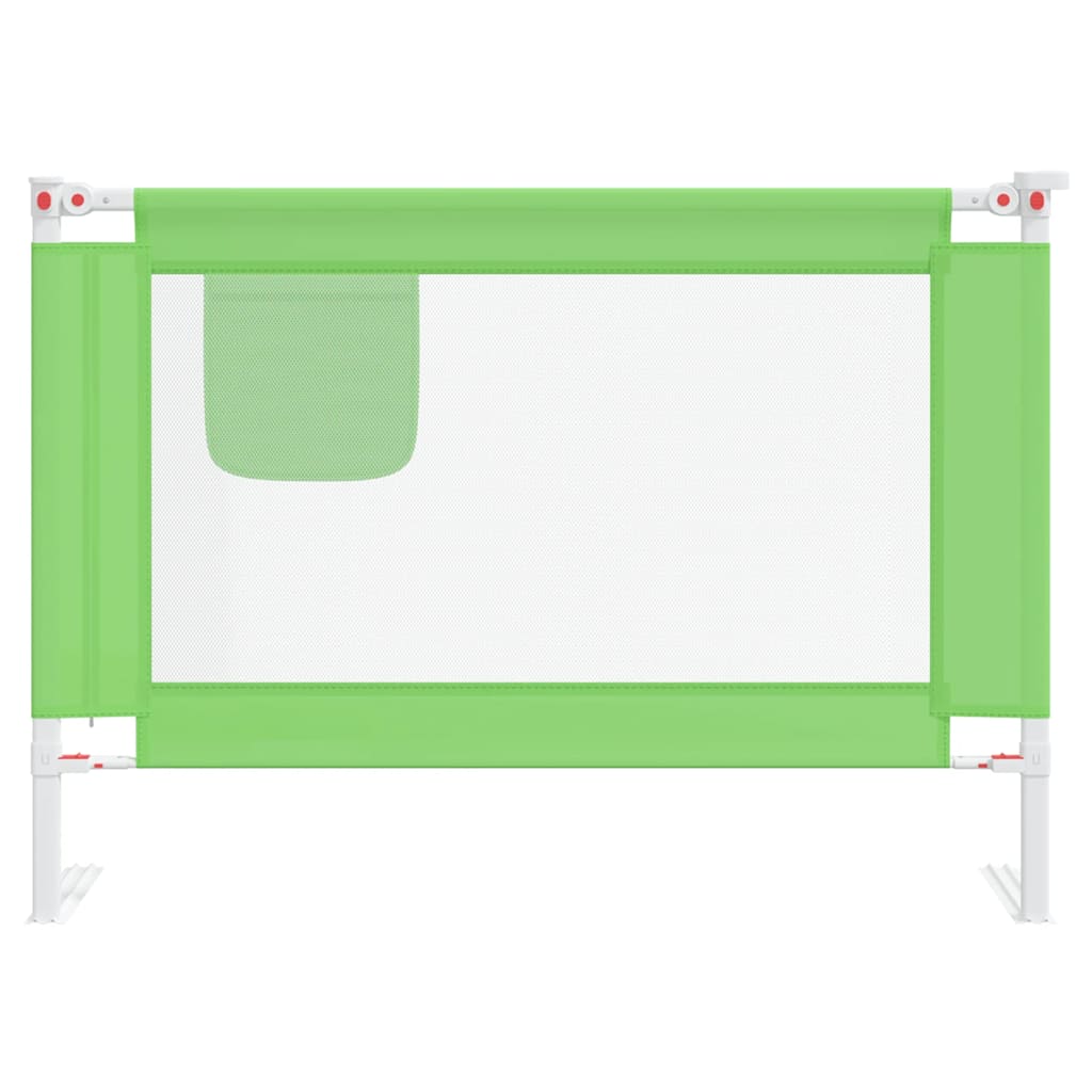 Vidaxl Bettdiagramm Kleinkind 90x25 cm Stoff grün