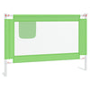 vidaXL Bettgitter Kleinkind 100x25 cm Stoff grün