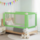 Vidaxl Bettdiagramm Kleinkind 160x25 cm Stoff grün