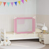 Vidaxl Bettdiagramm Kleinkind 90x25 cm Stoff rosa