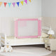 Vidaxl Bettdiagramm Kleinkind 100x25 cm Stoff rosa