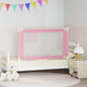 Vidaxl Bettdiagramm Kleinkind 120x25 cm Stoff rosa