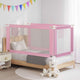 Vidaxl Bettdiagramm Kleinkind 160x25 cm Stoff rosa