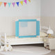 Vidaxl Bettdiagramm Kleinkind 90x25 cm Stoff blau