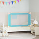 Vidaxl Bedhek Kleinkind 120x25 cm Stoff blau