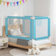 Vidaxl Bettdiagramm Kleinkind 140x25 cm Stoff blau