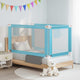 Vidaxl Bettdiagramm Kleinkind 150x25 cm Stoff blau