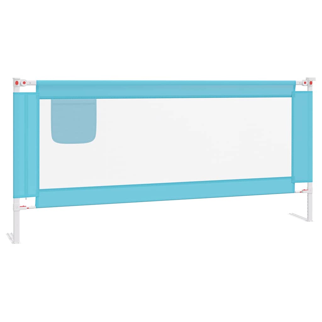 Vidaxl Bedency Kleinkind 200x25 cm Stoff blau
