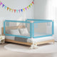 Vidaxl Bedency Kleinkind 200x25 cm Stoff blau
