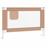 VIDAXL -BET -Diagramm Kleinkind 100x25 cm Stofftaupe - afbeelding 2