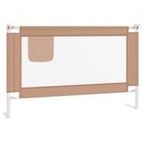 VIDAXL -BED -Diagramm Kleinkind 120x25 cm Stofftaupe - afbeelding 2