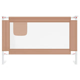 VIDAXL -BED -Diagramm Kleinkind 120x25 cm Stofftaupe - afbeelding 3