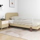 Vidaxl Bedhek Kleinkind (76-137) x55 cm Eisenweiß