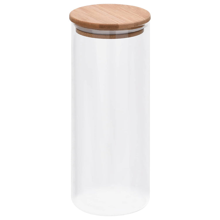 Vidaxxl Glasdose 10 Stück transparent 8,5 x 8,5 x 21,5 cm Glas