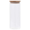 Vidaxxl Glasdose 10 Stück transparent 8,5 x 8,5 x 21,5 cm Glas