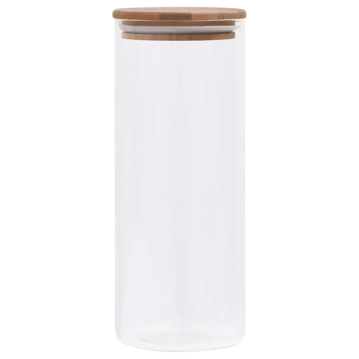 Vidaxxl Glasdose 10 Stück transparent 8,5 x 8,5 x 21,5 cm Glas