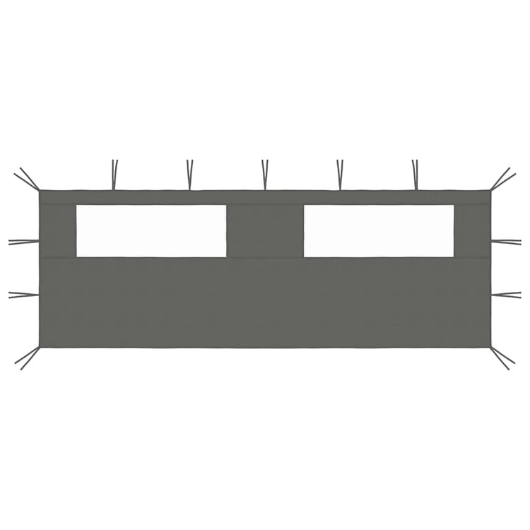 VIDAXL -Präparatwand mit Windamen 6x2 m Antracite -Kleidung