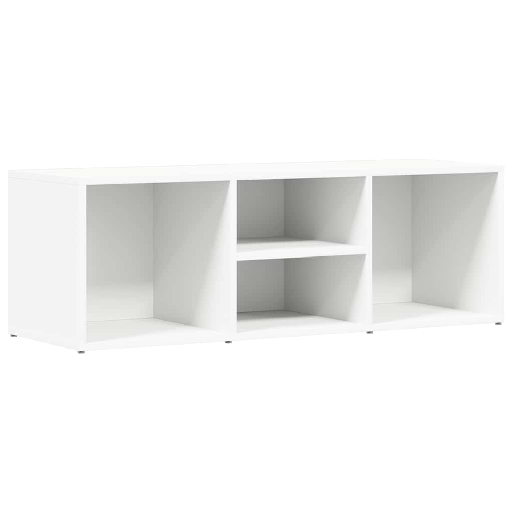 Vidaxl Schuhspeichersofa 105x35x35 cm verarbeitetes Holz weiß