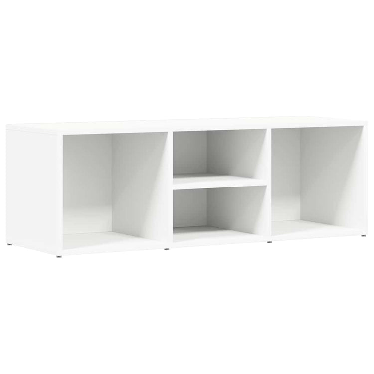 Vidaxl Schuhspeichersofa 105x35x35 cm verarbeitetes Holz weiß