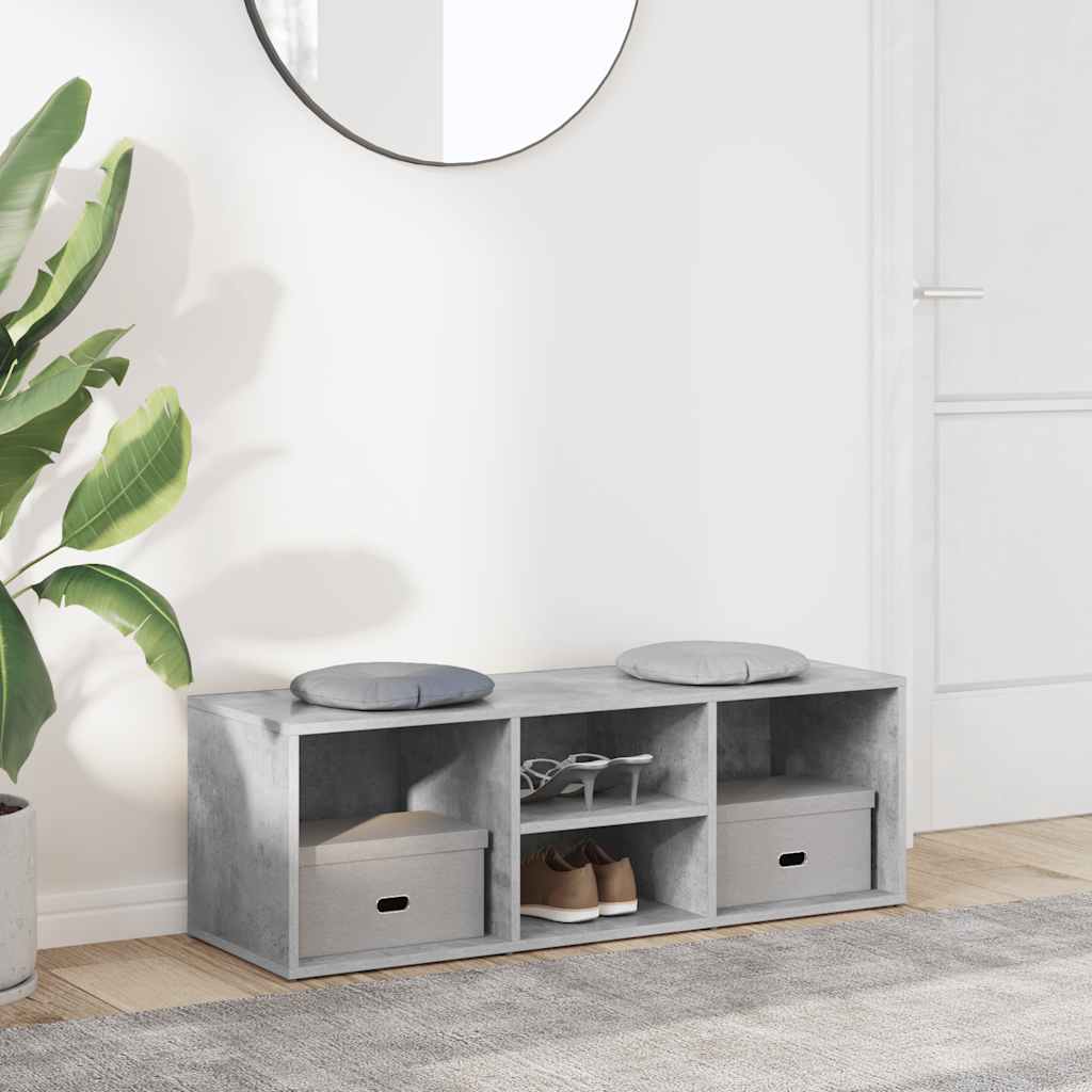 Vidaxl Schuhspeicherbank 105x35x35 cm verarbeiteter Holzbetonpreis