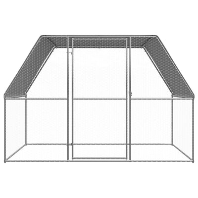 Vidaxl Buitenhok für Hühner 3x2x2 M verzinkte Stahl