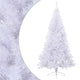 Vidaxl Kunstkerstboom mit Standardhälften 210 cm PVC Green