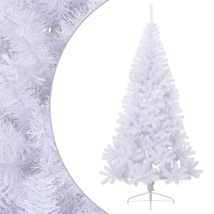 Vidaxl KunstKerstboom mit Standardhälfte 240 cm PVC Green