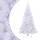 Vidaxl KunstKerstboom mit Standardhälfte 240 cm PVC Green
