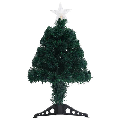 VIDAXL -Weihnachtsbaum mit LED und Standard 64 cm Faser -Optik