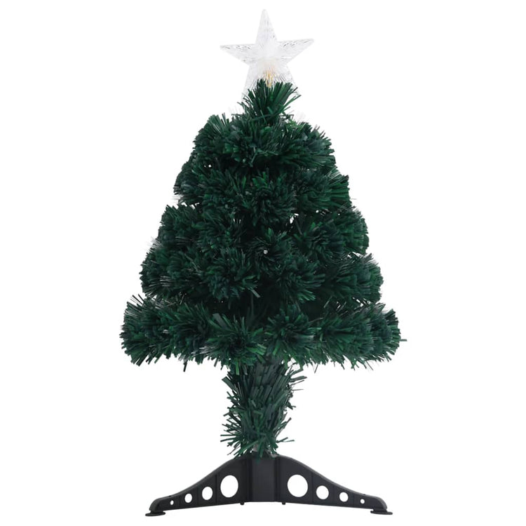 VIDAXL -Weihnachtsbaum mit LED und Standard 64 cm Faser -Optik