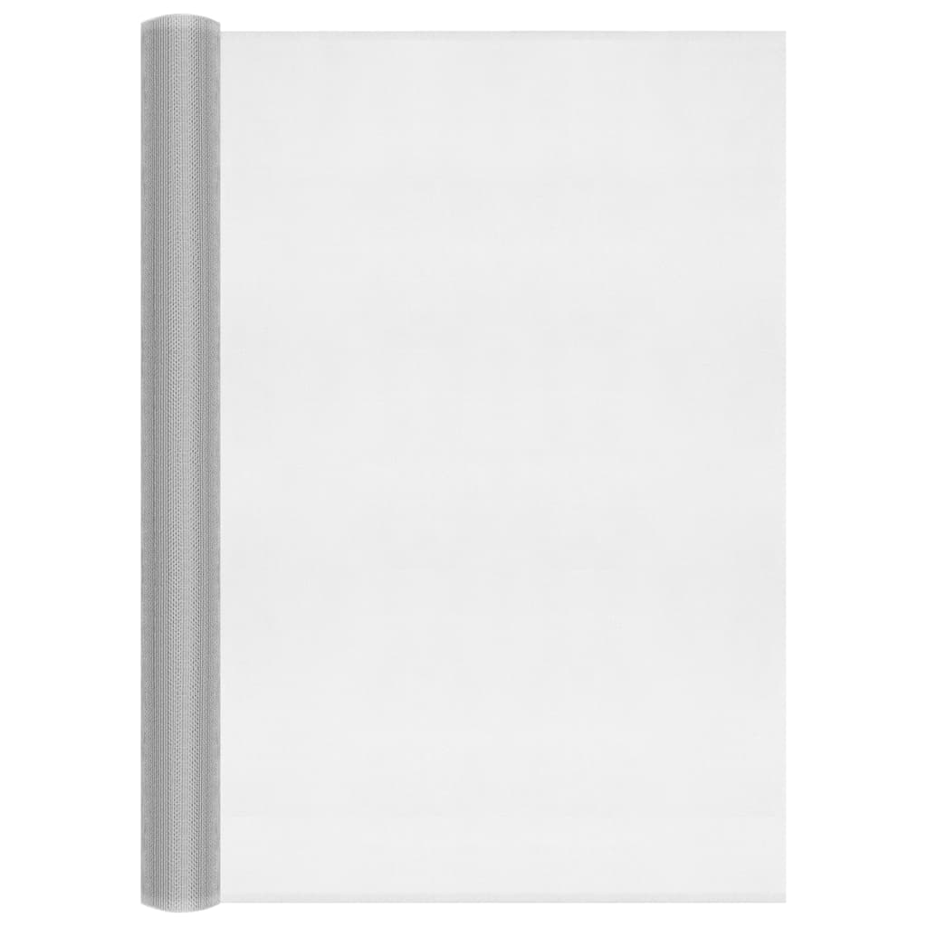 Vidaxl Mesh 80x1000 cm Aluminium silberfarben