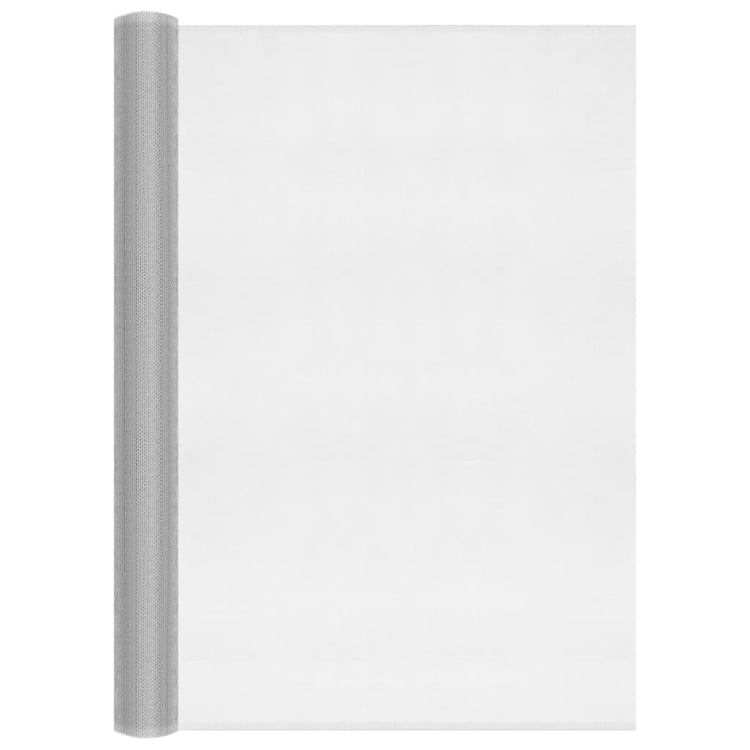 Vidaxl Mesh 80x1000 cm Aluminium silberfarben
