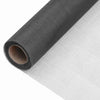 Vidaxl Gaas 60x500 cm Glasfaserschwarz schwarz