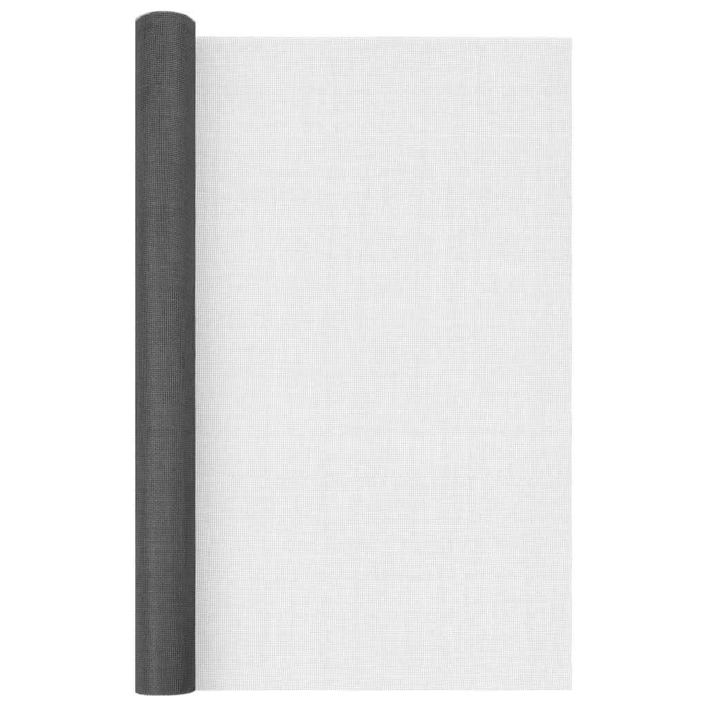 Vidaxl Netz 60x1000 cm Fiberglas schwarz